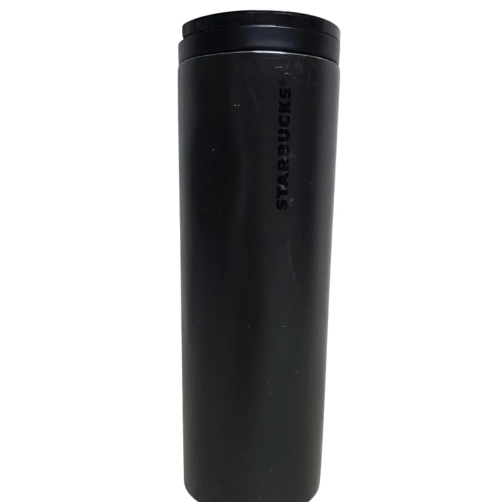 Starbucks Black Mat Tumbler Hot and Cold Drinks 16oz